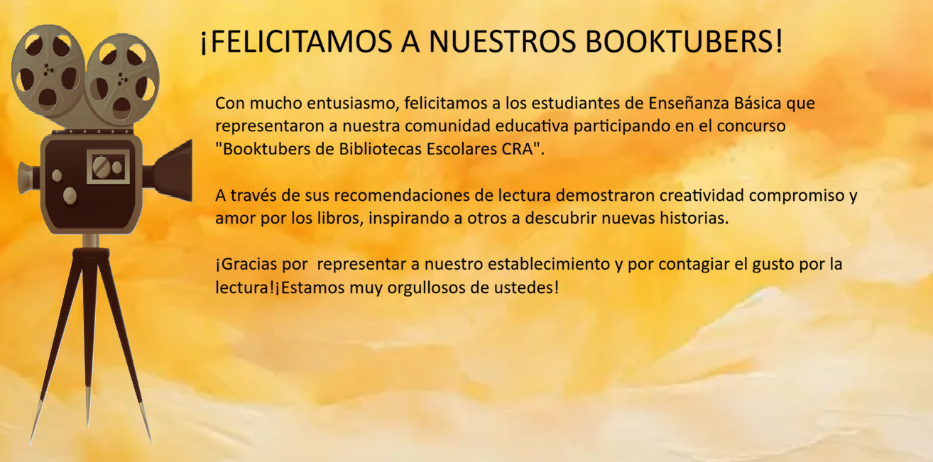 Felicitamos a nuestros BookTubers